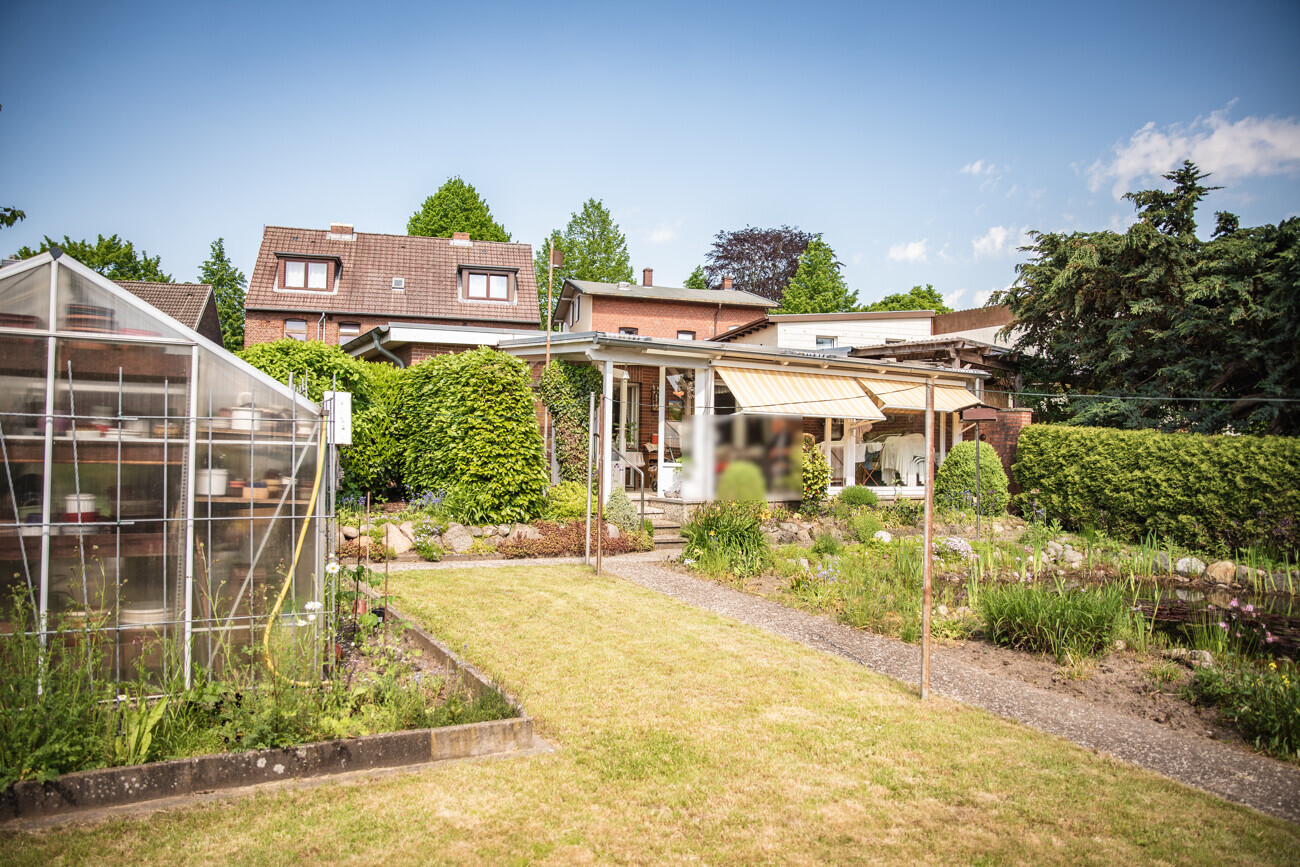 Rückansicht Bungalow