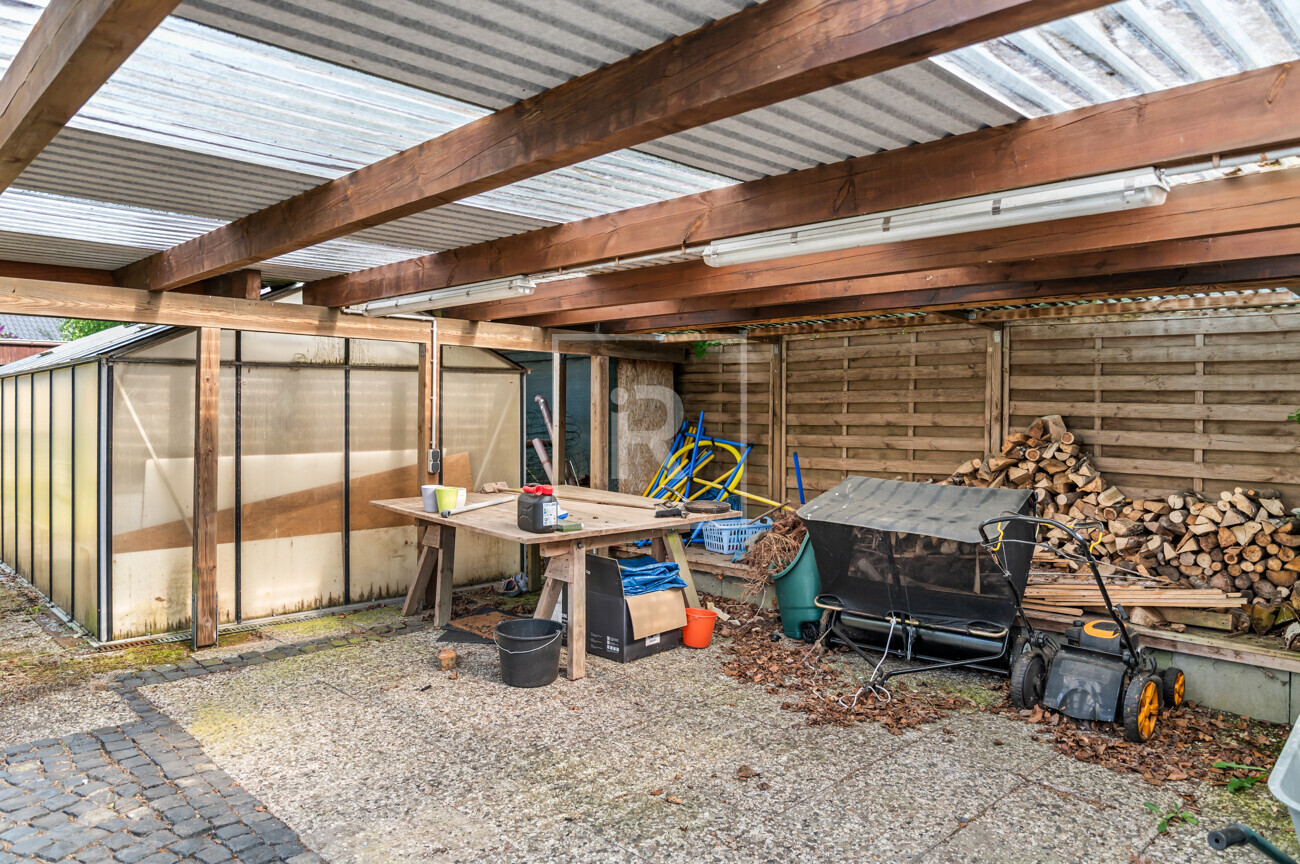 Überdachte Terrasse