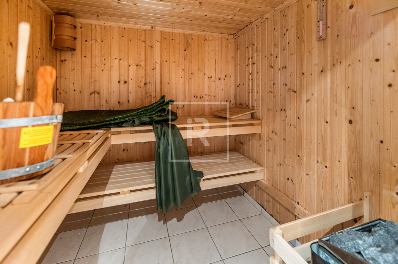 Sauna im Keller