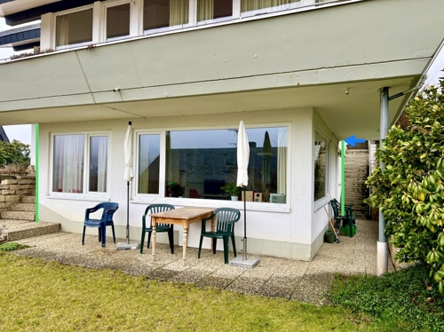 Ansicht Wohnung mit Terrasse