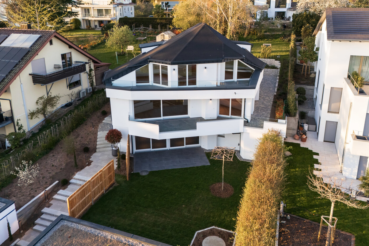 Sicht auf die Vorderseite