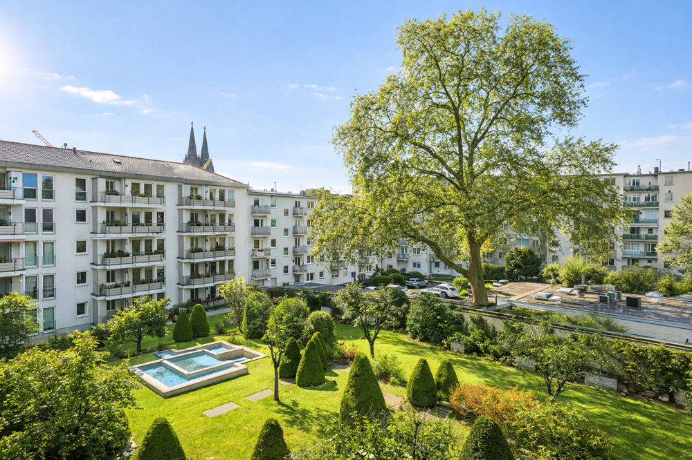 Blick in den Innenhof