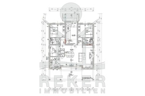 Der Grundriss zeigt die gelungene Raumaufteilung im Erdgeschoss.