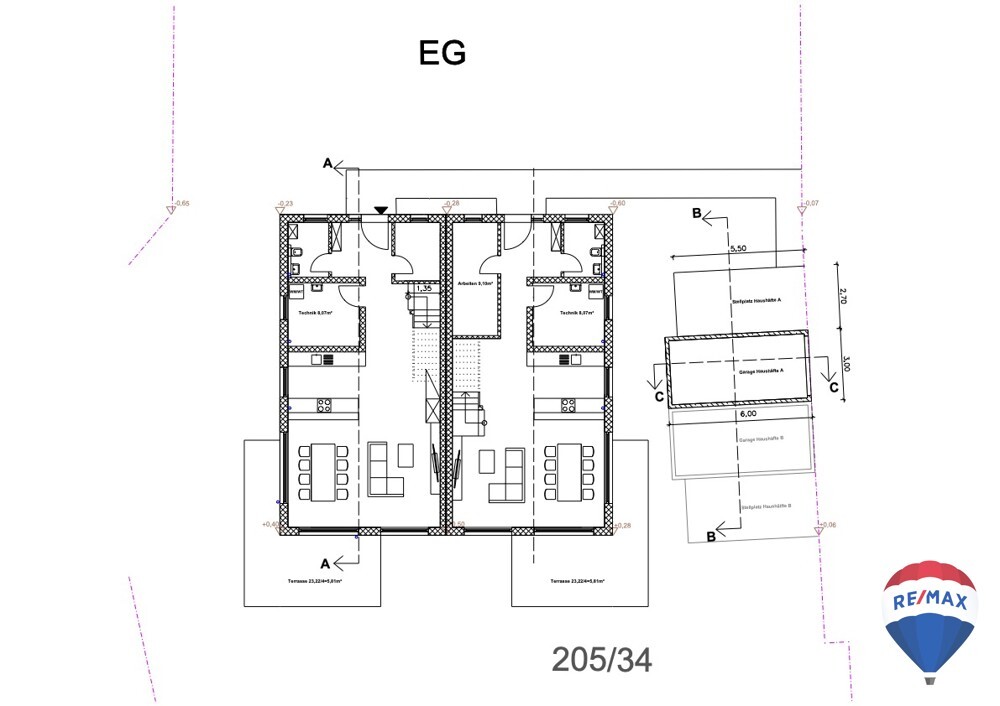 Grundriss EG Option 1 NEU