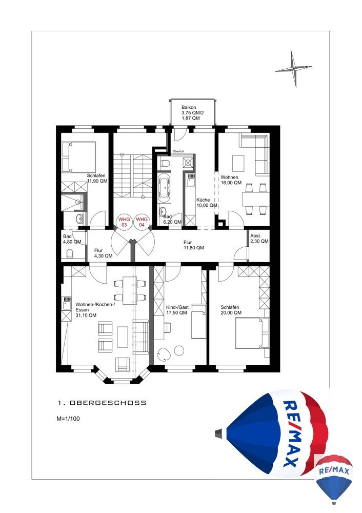1.Obergeschoss REMAX