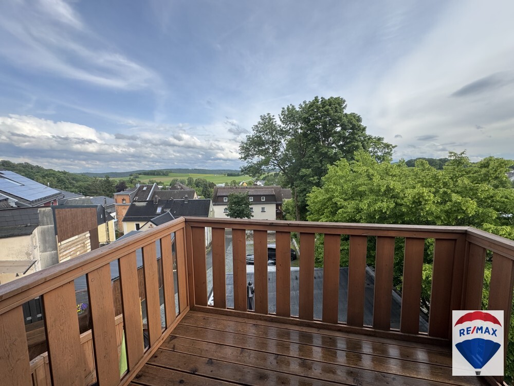 Balkon mit Aussicht