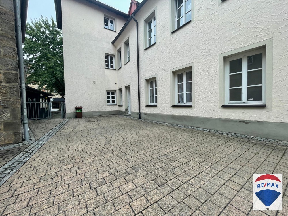 Hintereingang im Hinterhof