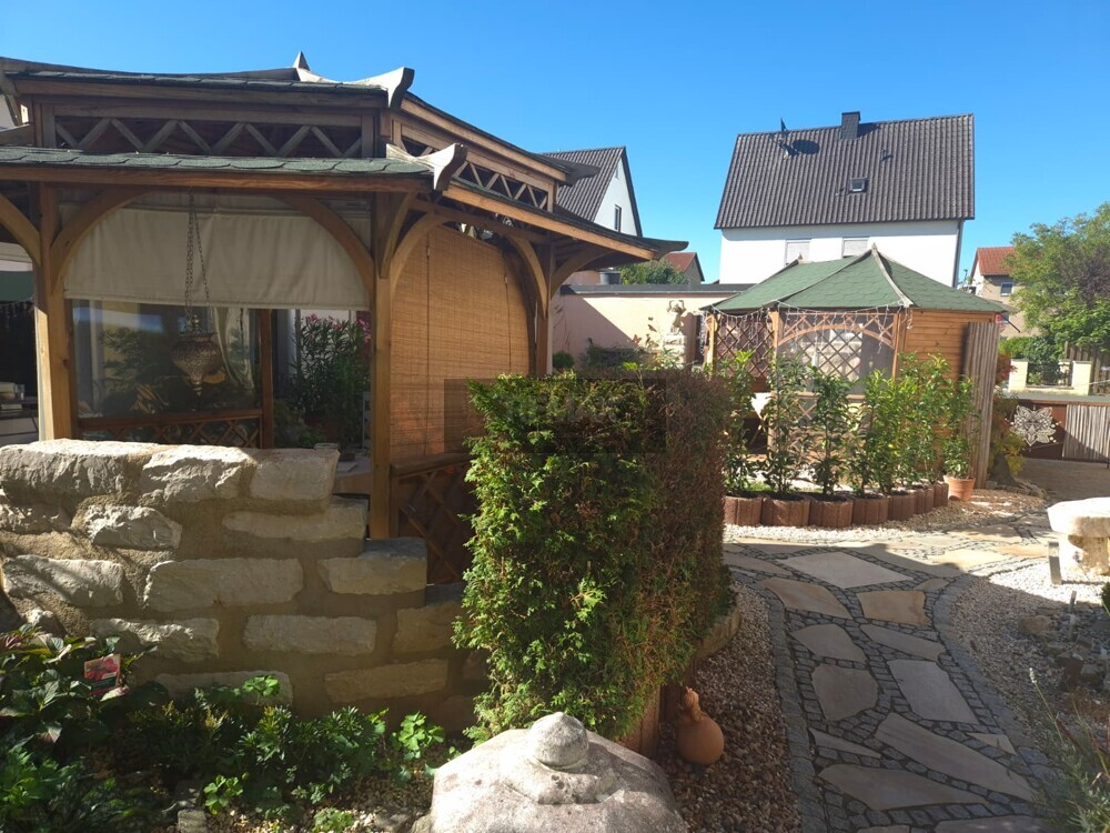 Gartenaufnahme Bungalow