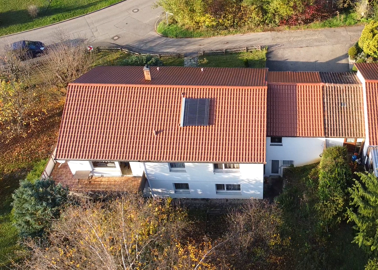 Hausrückseite
