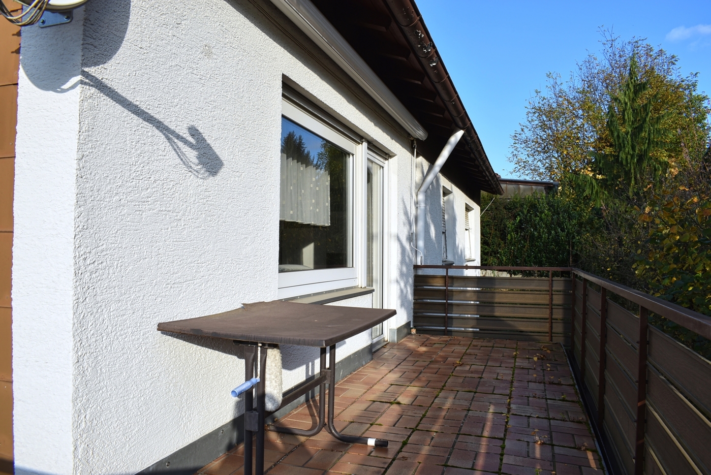 Balkon im EG