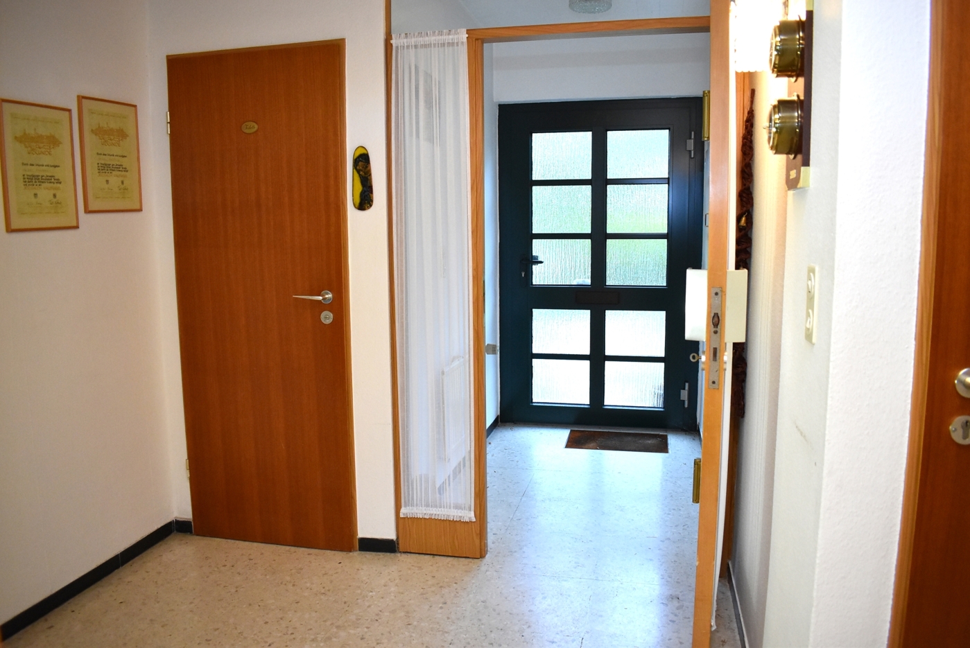 Hauseingang im EG