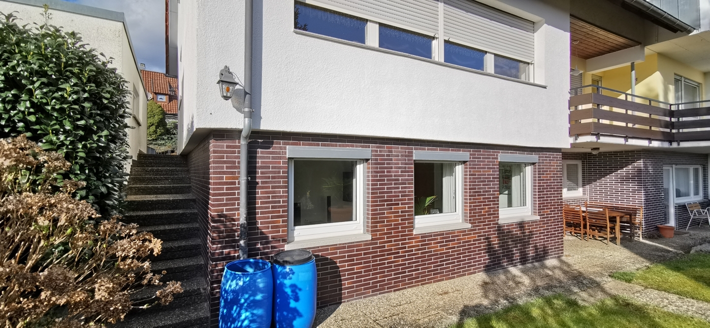 Außenansicht Zugang Einliegerwohnung