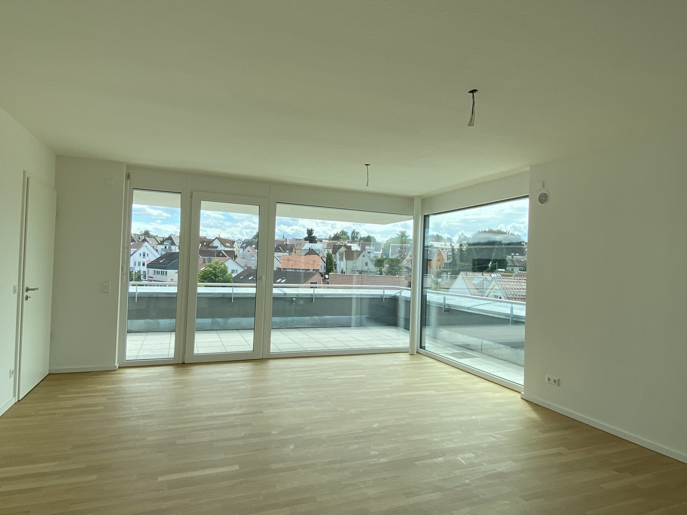 Fenster-Front Wohn-Esszimmer