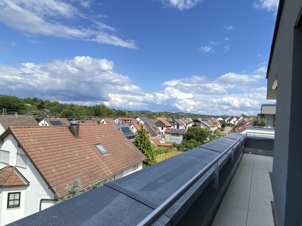 Dachterrasse mit Ausblick