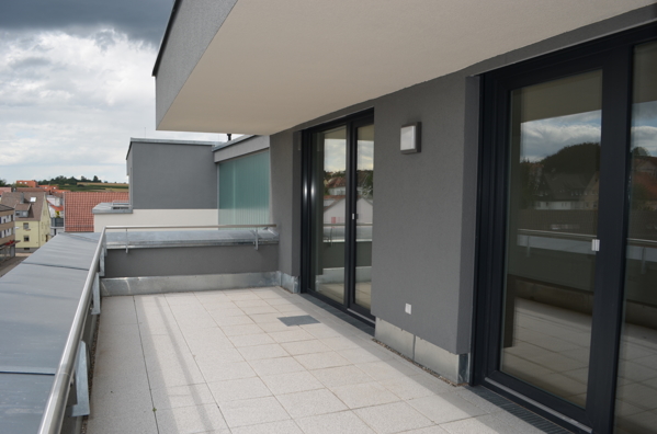 Große Dachterrasse