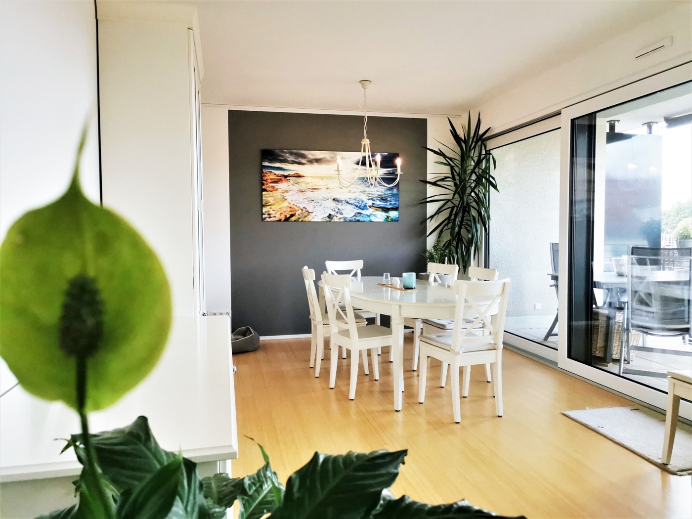 Wohn-/Esszimmer Terrassenausgang