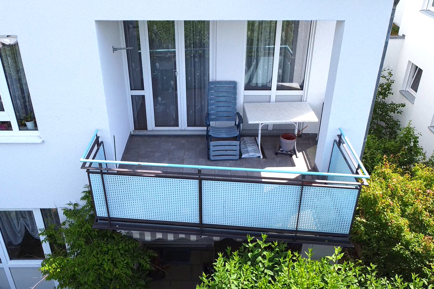 Großer Balkon