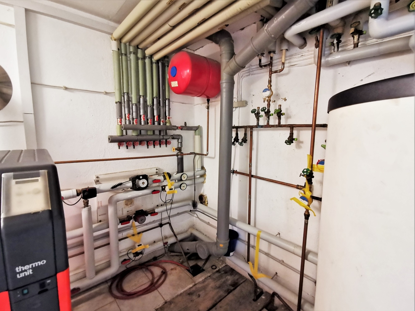 Heizraum/Wasserverteilung