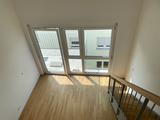 Blick ins Wohnzimmer