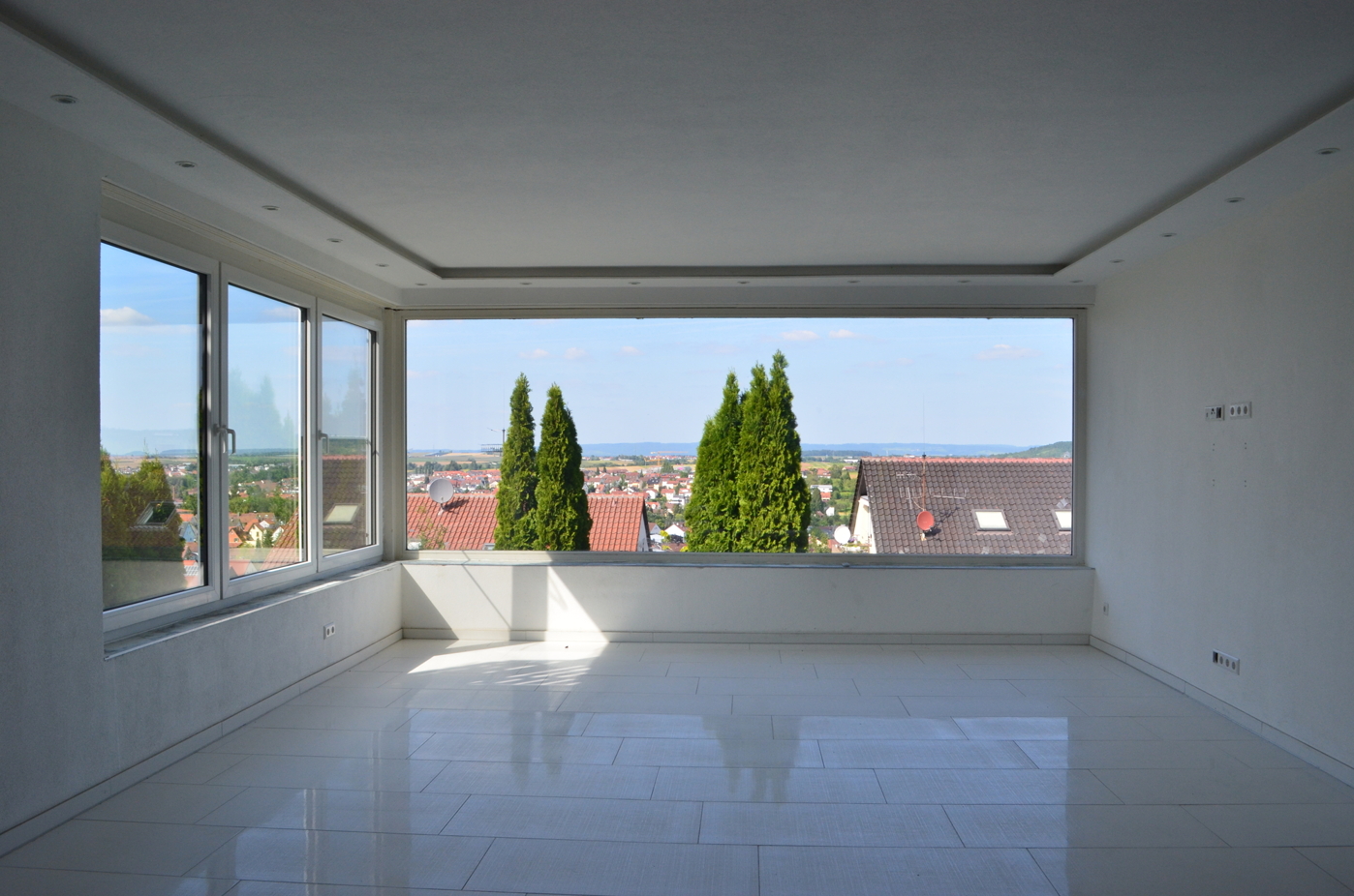 Wohnzimmer Fensterfront