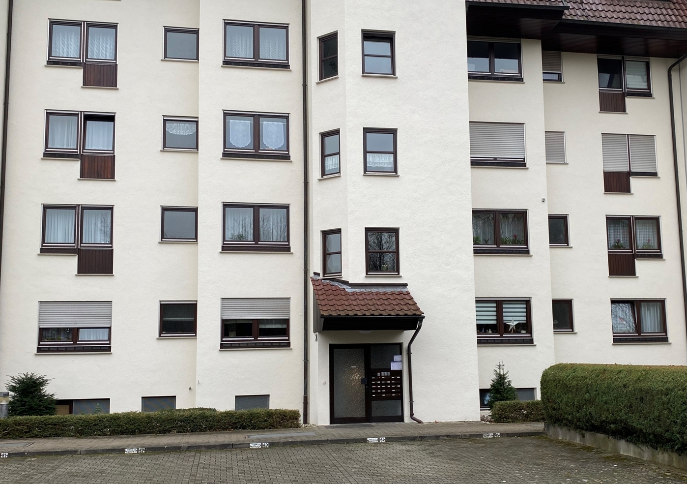 Hausansicht Eingangsbereich