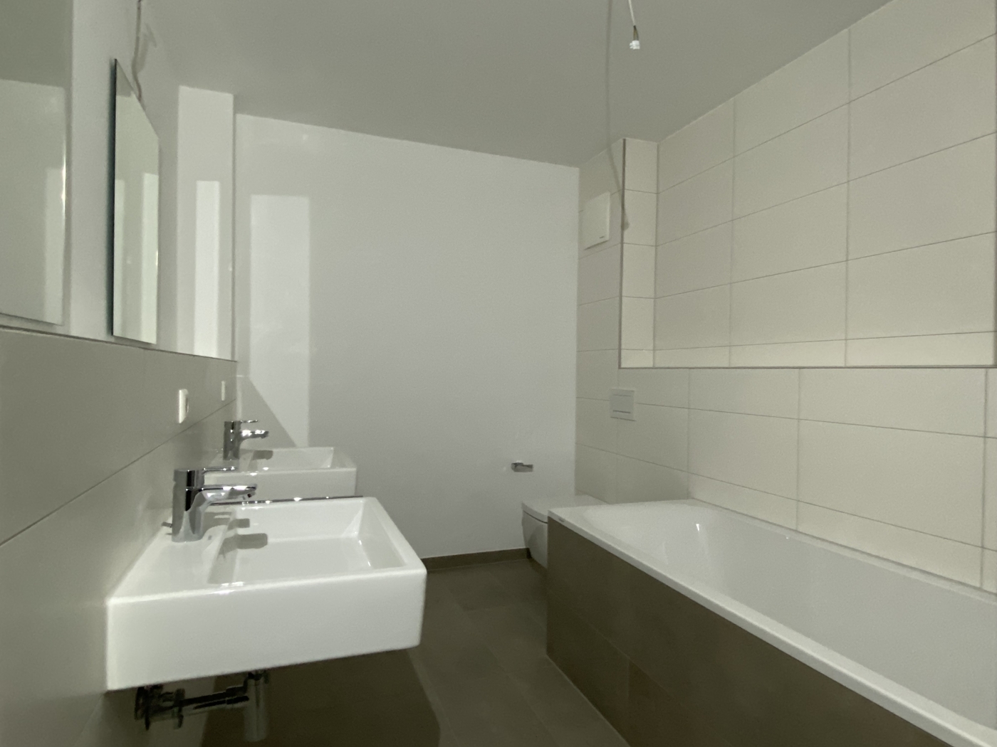Badezimmer mit Badewanne