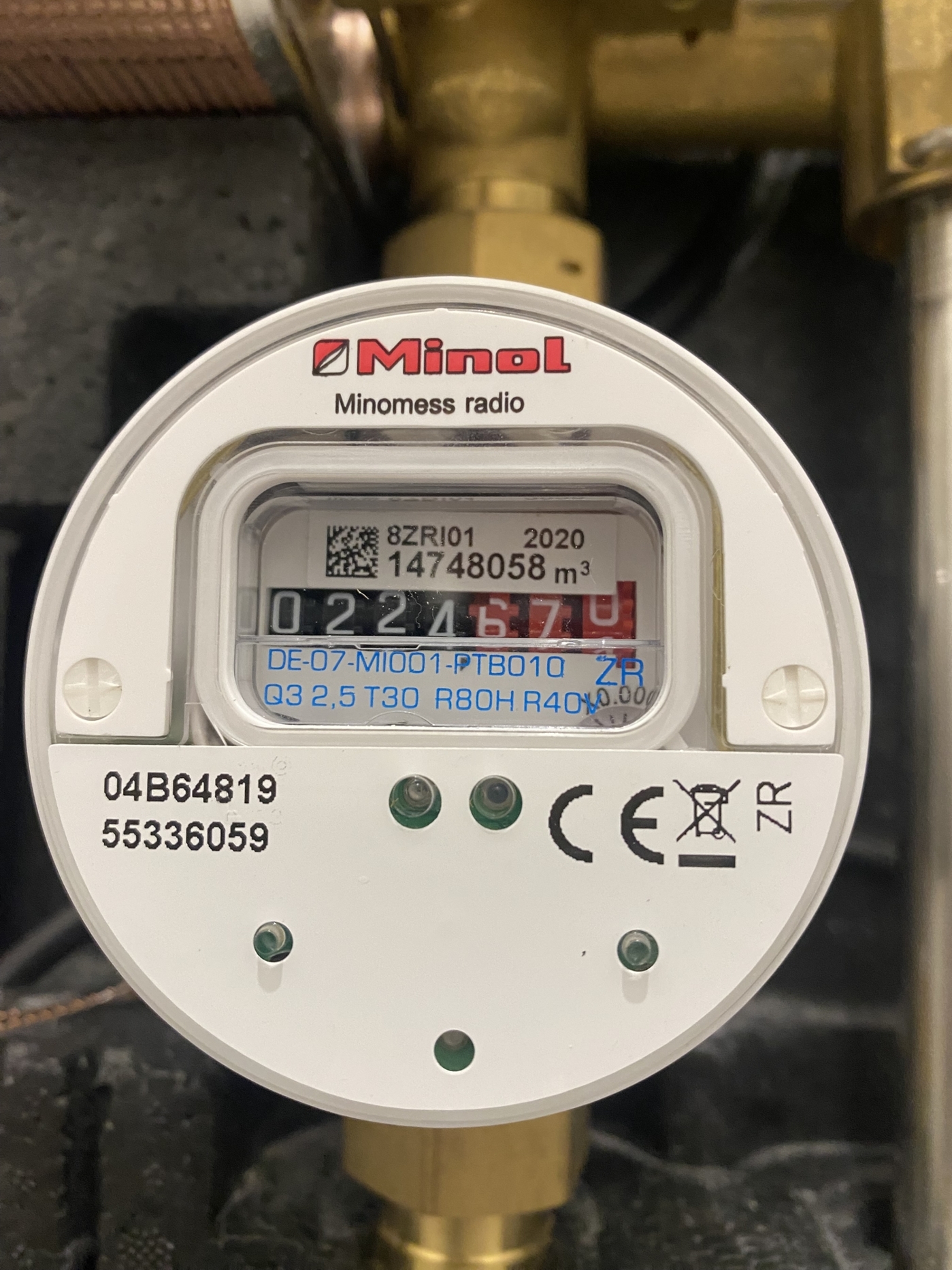 Zählerstand Wasser WHG 37 - 20230225