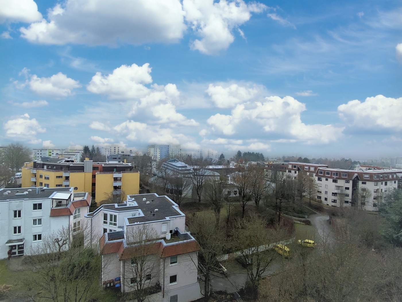 Aussicht vom Balkon