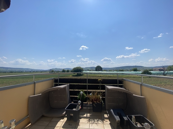 Balkon mit schöner Aussicht