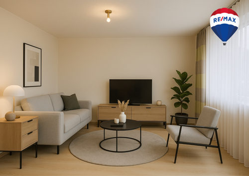 Digitales Einrichtungsbeispiel Wohnzimmer