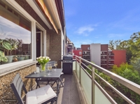Etagenwohnung in Duisburg / Wanheimerort, Wohnbeispiel Balkon