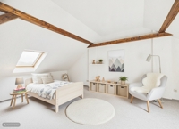 Doppelhaushälfte in Duisburg / Beeckerwerth, Einrichtungsbeispiel Zimmer 1 DG