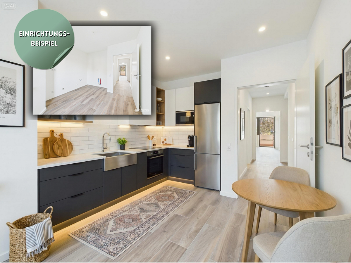 Einrichtungsbeispiel Küche
