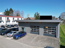 Ansicht von der Straße