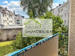 NEU zur Vermietung in Bochum Innenstadt - Aussicht vom Balkon - Reuter Immobilien – Immobilienmakler