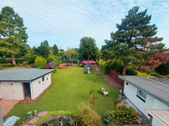 NEU zum Verkauf in Castrop-Rauxel - Einfamilienhaus - Blick von oben in den Garten - Reuter Immobilien – Immobilienmakle
