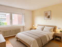 NEU zur Vermietung in Bochum Dahlhausen - Schlafzimmer - KI-Möbliert - Reuter Immobilien – Immobilienmakler
