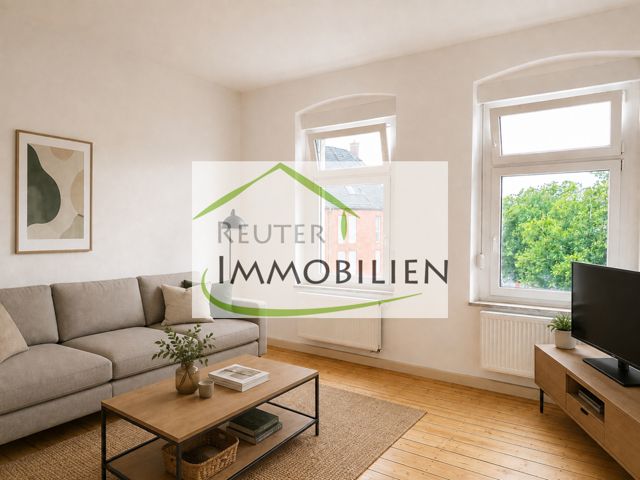 NEU zur Vermietung in Hattingen - Wohnzimmer - KI-Möbliert - Reuter Immobilien - Immobilienmakler