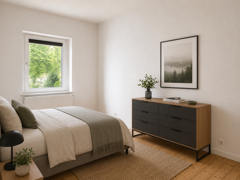 NEU zur Vermietung in Hattingen - Schlafzimmer - KI-Möbliert - Reuter Immobilien - Immobilienmakler