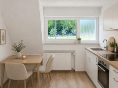 NEU zur Vermietung in Bochum Gerthe - Küche  - KI-Möbliert - Reuter Immobilien – Immobilienmakler