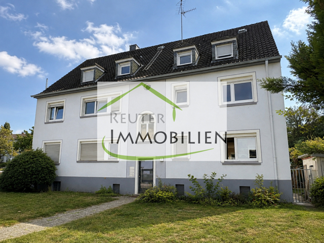 NEU zum Verkauf in Bochum Eppendorf - Eigentumswohnung mit Garten - Maisonette -  Außenansicht - Reuter Immobilien – Immobilienmakler