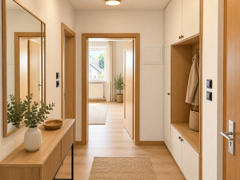 NEU zum Verkauf in Herne Röhlinghausen - Eigentumswohnung - Diele KI generiert - Reuter Immobilien – Immobilienmakler