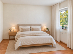 NEU zum Verkauf in Herne-Mitte Altenhöfen -  Eigentumswohnung - Schlafzimmer Beispiel - Reuter Immobilien – Immobilienmakler