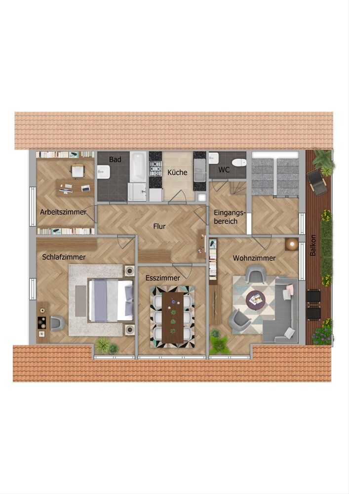Grundriss DG 