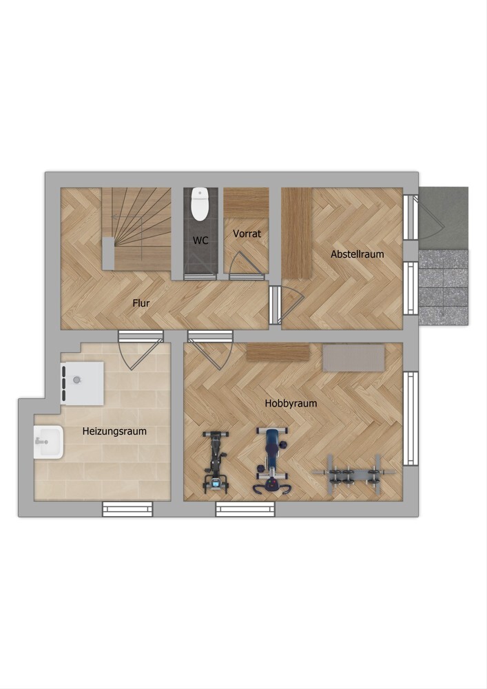Grundriss Untergeschoss