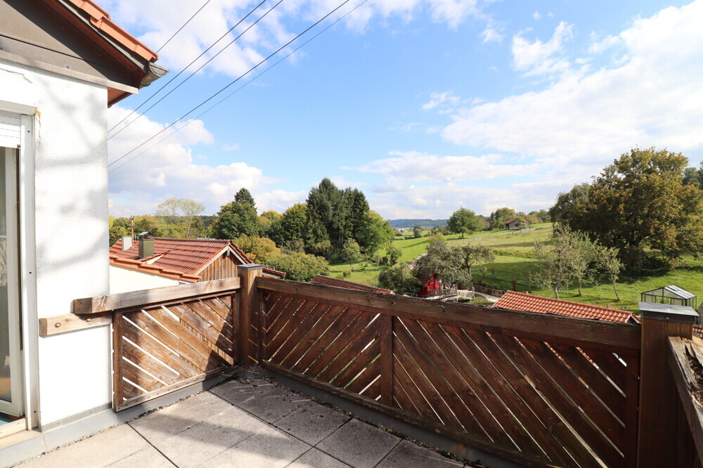 Blick vom Schlafzimmerbalkon