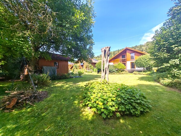 Blick vom Garten 