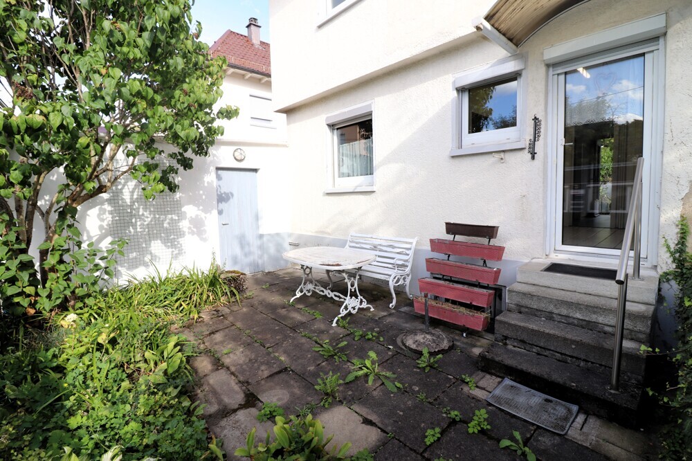 Terrasse vor Küche