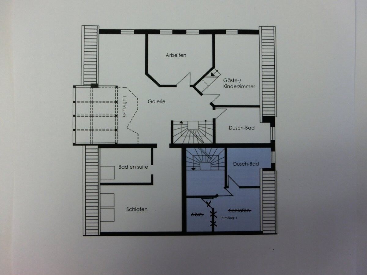 Grundriss 1. Obergeschoss