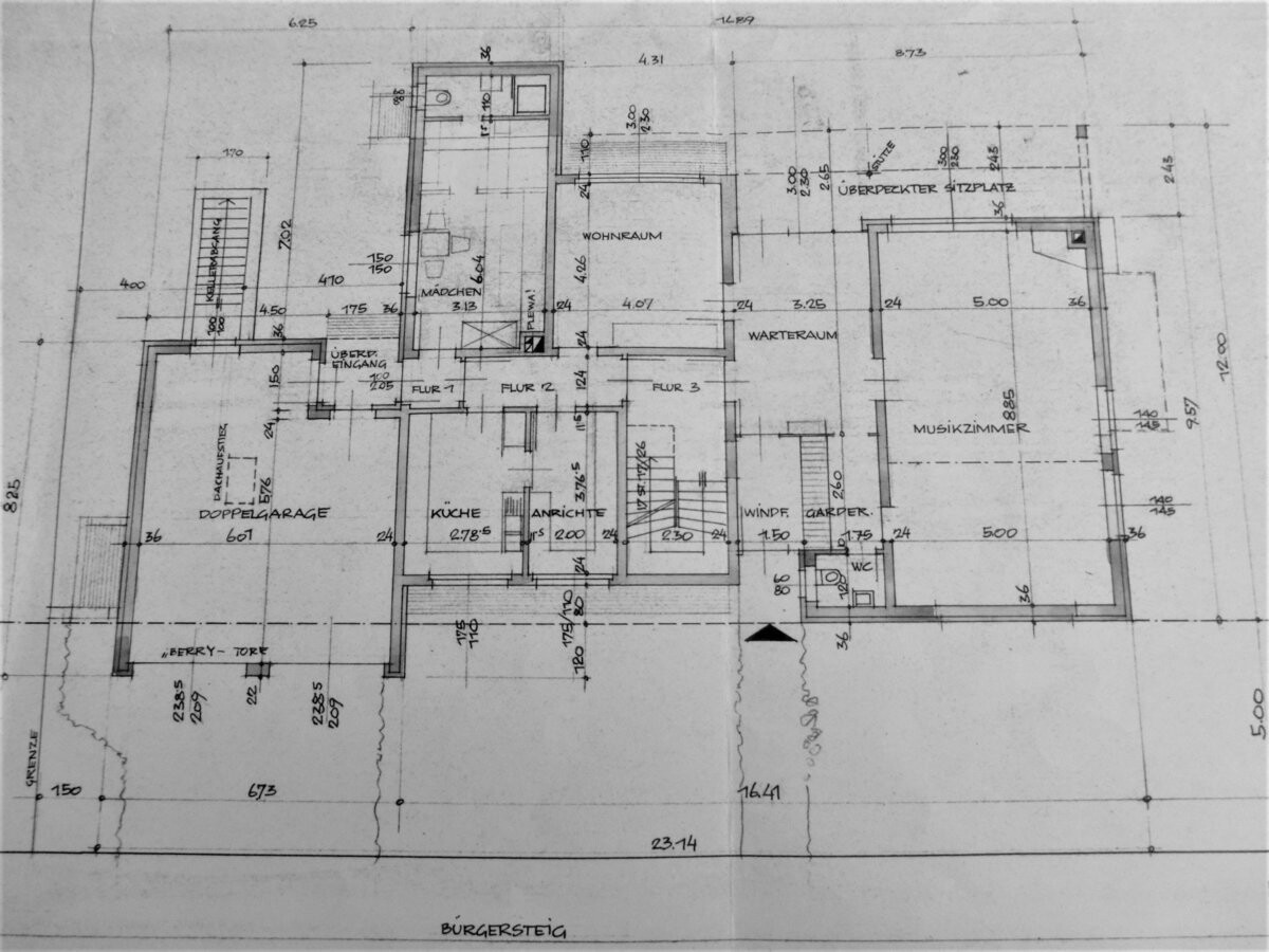 Grundriss Erdgeschoss
